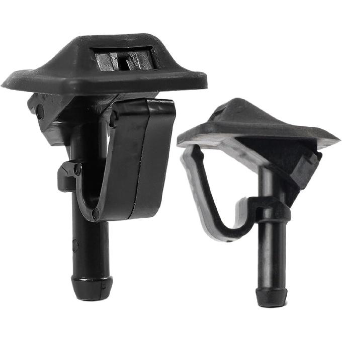 

2x Front Windshield Washer Nozzles Fit For Jeep Fit For Wrangler 2002 2003 2004 2005 2006 2007 2008 2009 2010 2011 2012 TJ 02-06 55156728AB