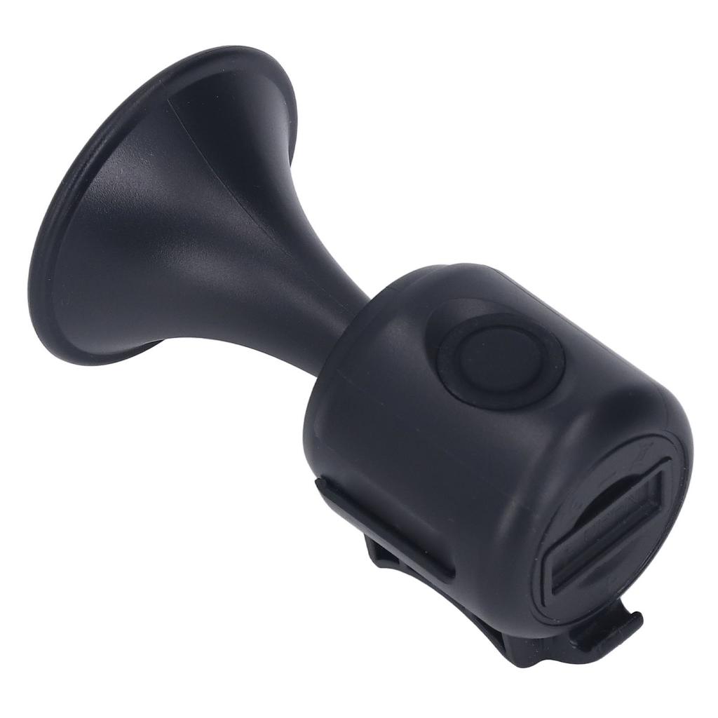 Electric Bike Horn Black IPX4 Waterproof Loud Sound Bicycle Bell for Road Bike Mountain Bike
