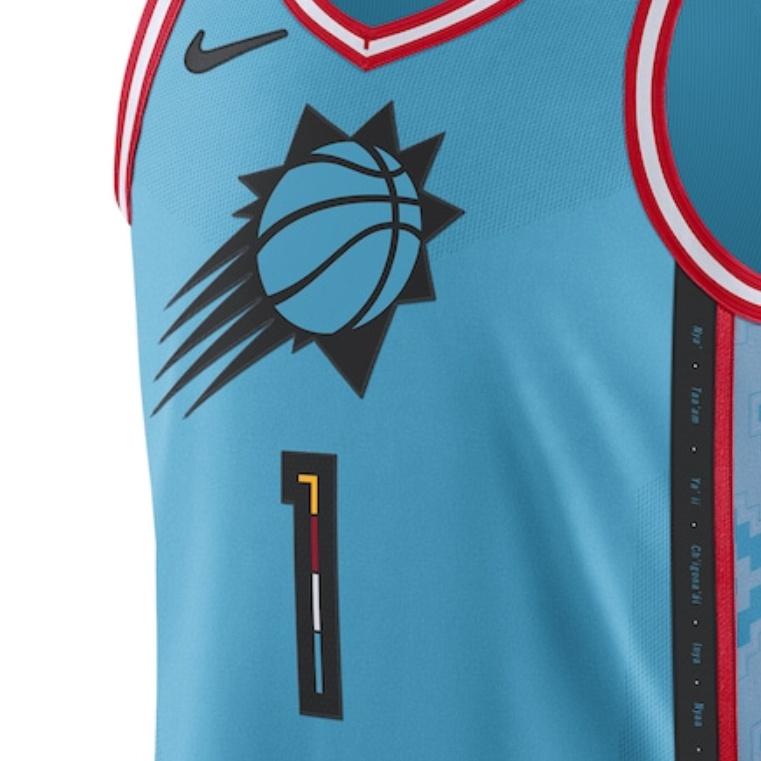Nike NBA Phoenix Suns Jersey 'Devin Booker 1' Men's DQ0208-414