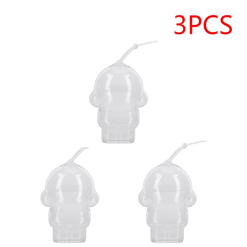 Transparent Protective Case for Skull Panda Winter Movement for SP Doll Portable Cable Organizer Box Storage Case Display Bag