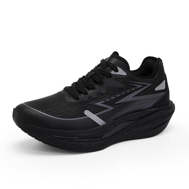 

New Wear Resistant Anti Slip Rebound Basketball Shoes Outdoor Comfortable Breathable Men s and Women s Running Shoes Casual 45 чёрный