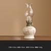 Hand painted floral retro ceramic lamp ornament