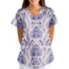 Short Sleeve Blouses for Women V Neck Lightweight Womens Short Sleeve Blouses Casual Loose Fit Women's Short Sleeve Tops for Daily Wear