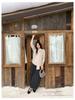 Qiumeng DT Étoile Soft Knit Midi Skirt: Women's High-Waist Slimming Drape (2025 Collection)