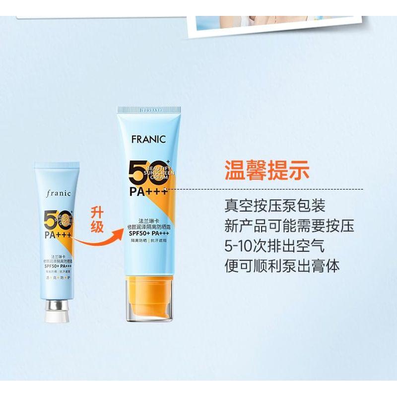 FRANIC - Beautify Sunscreen Cream SPF50+ PA+++