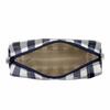[Rootote] Rectangular Cosmetic Pouch, Laminated To-Q 1031 (01 Check Green)