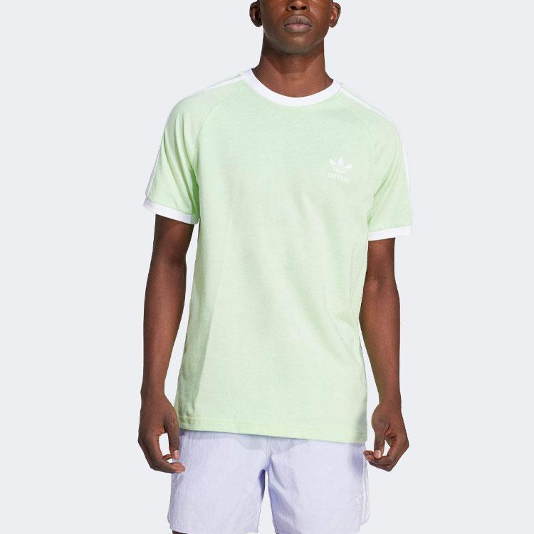 Adidas Adicolor Classics 3-Stripes Tee Semi Green Spark Men Streetwear IM9391