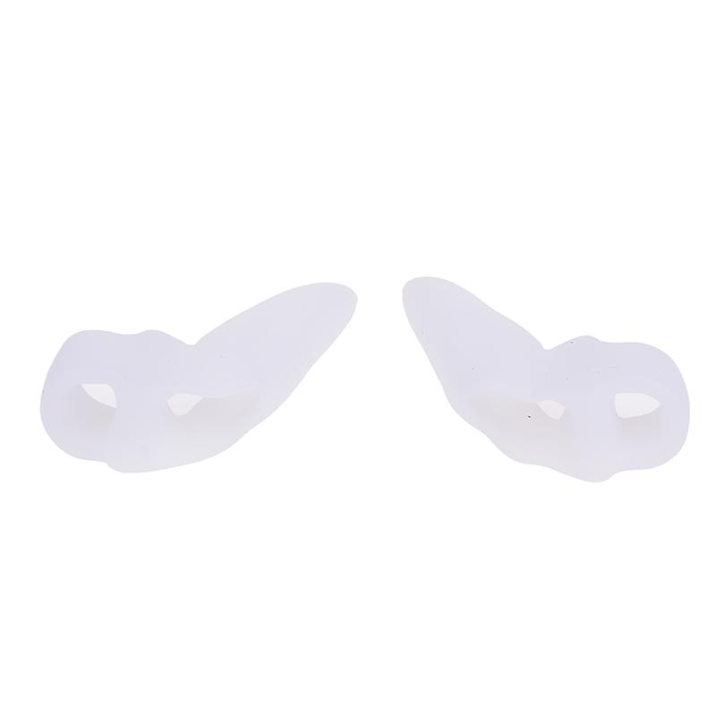 2Pcs Silicone Gel Bunion Toe Separator Corrector Hallux Valgus Guard Foot Care