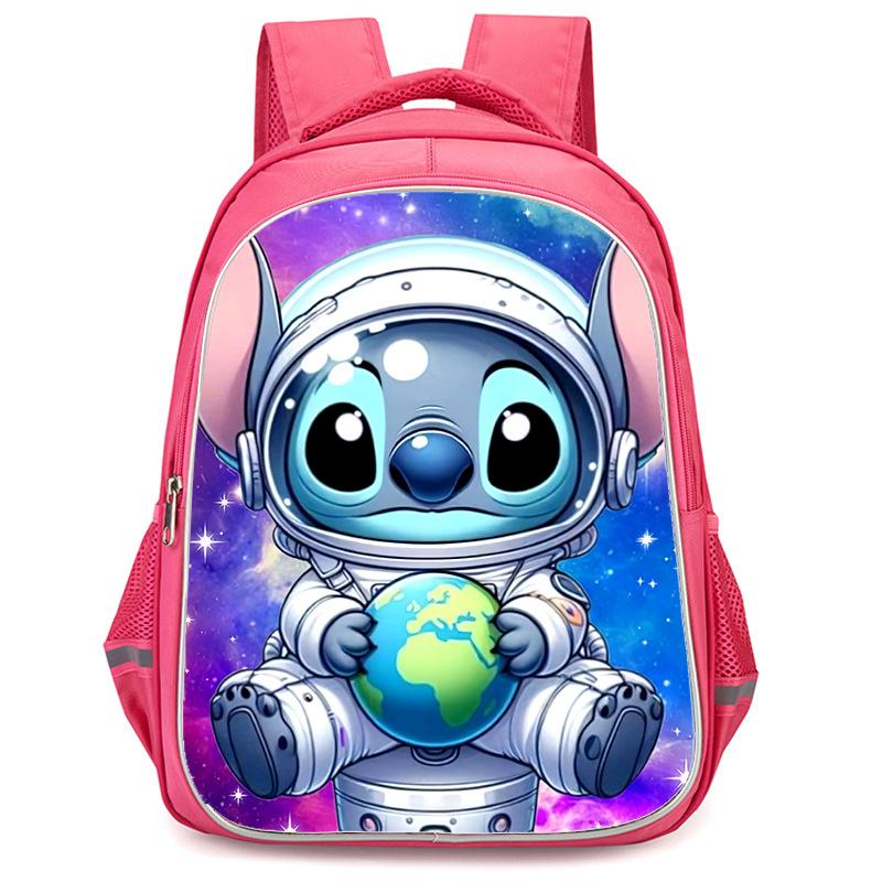 Stitch Peripheral Anime Backpack Men'S And Women'S School Bags