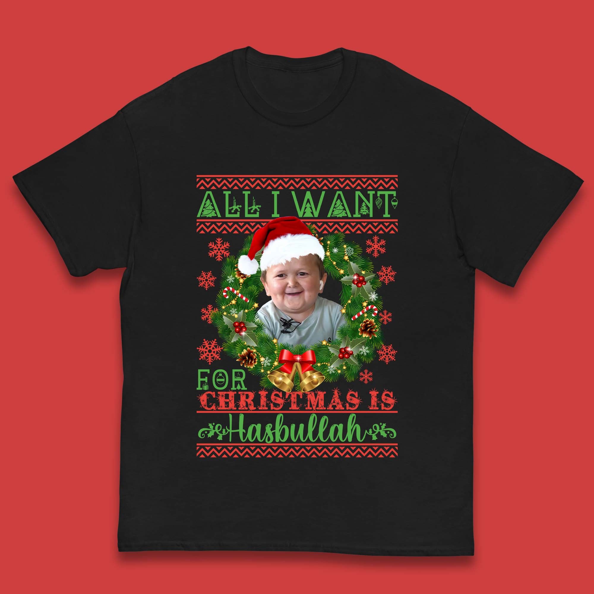 Want Hasbullah For Christmas Kids T-Shirt 150