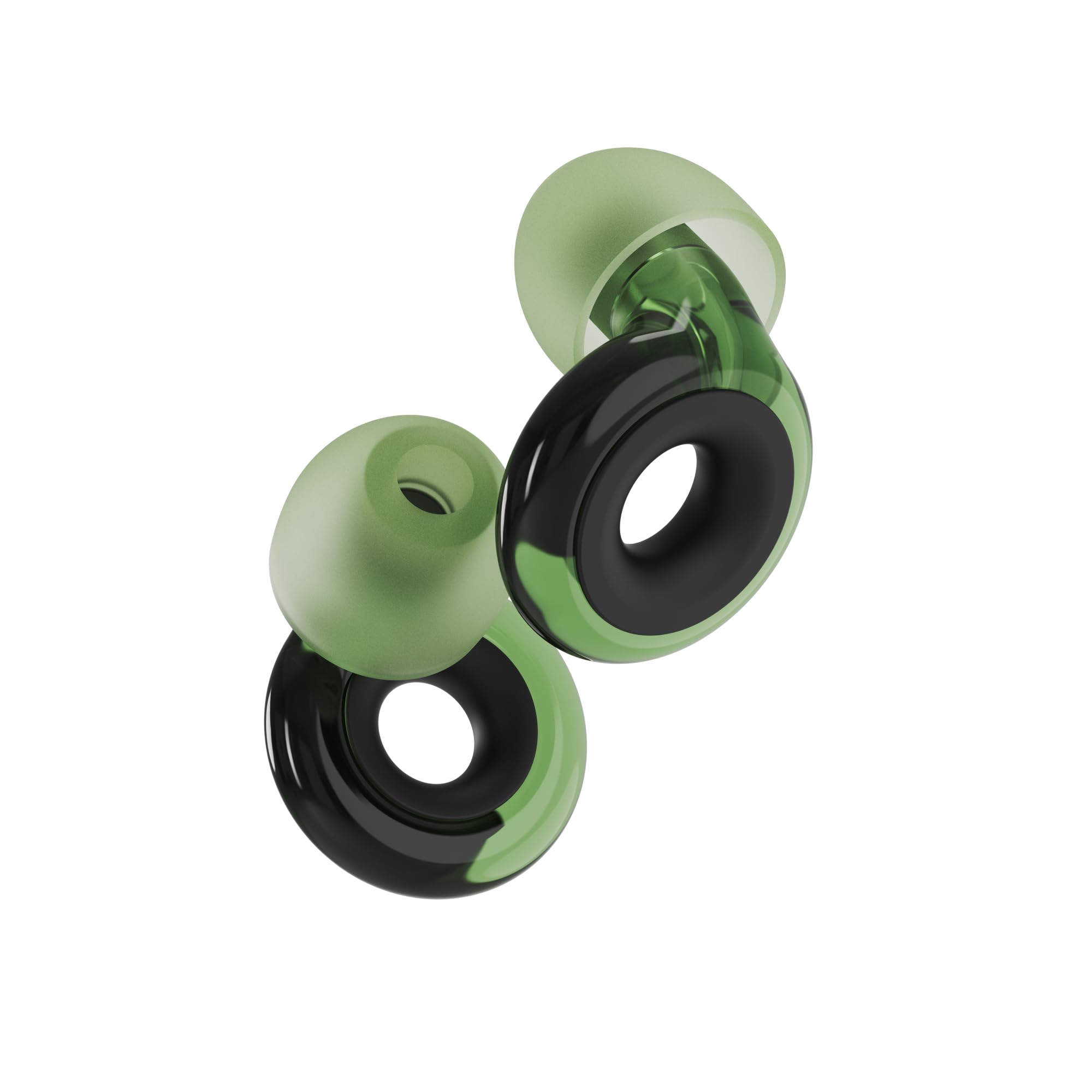 

Loop Engage Plus Снижение шума при разговоре для и Шум Обеспечивает Чистый Включает 8 Насадок Дополнительное Снижение шума на 16 дБ Зеленые Беруши, зелёный