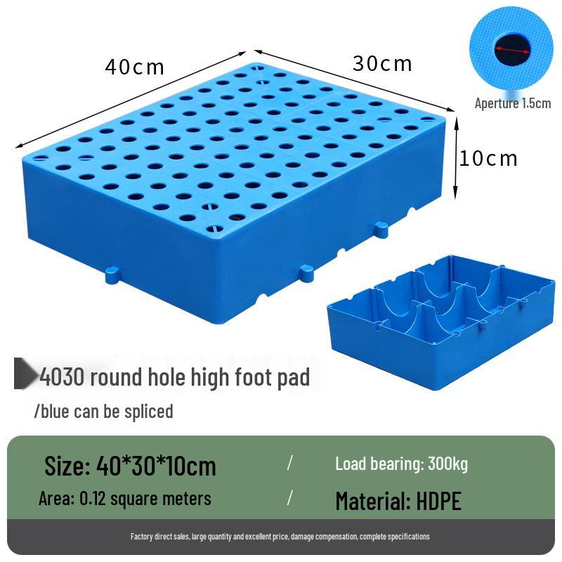 Vodotěsná plastová paletová mřížková podlahová rohož pro domácí mazlíčky a sklady