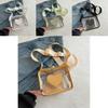 Chic And Stylish Spring Fashion Jelly Shoulder Bag For Women In Black White Green Yellow And Pink Colors