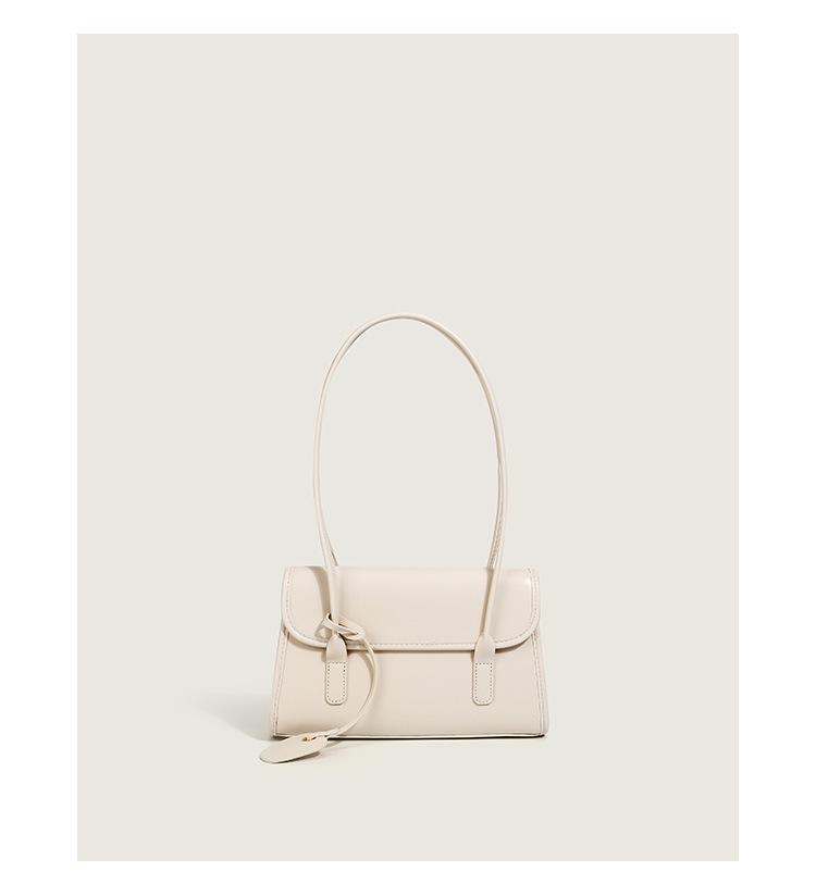 

Высококачественный женский портфель 2024 года, новый модный и универсальный, одно плечо, иностранный стиль, дизайн багет подмышкой, небольшой