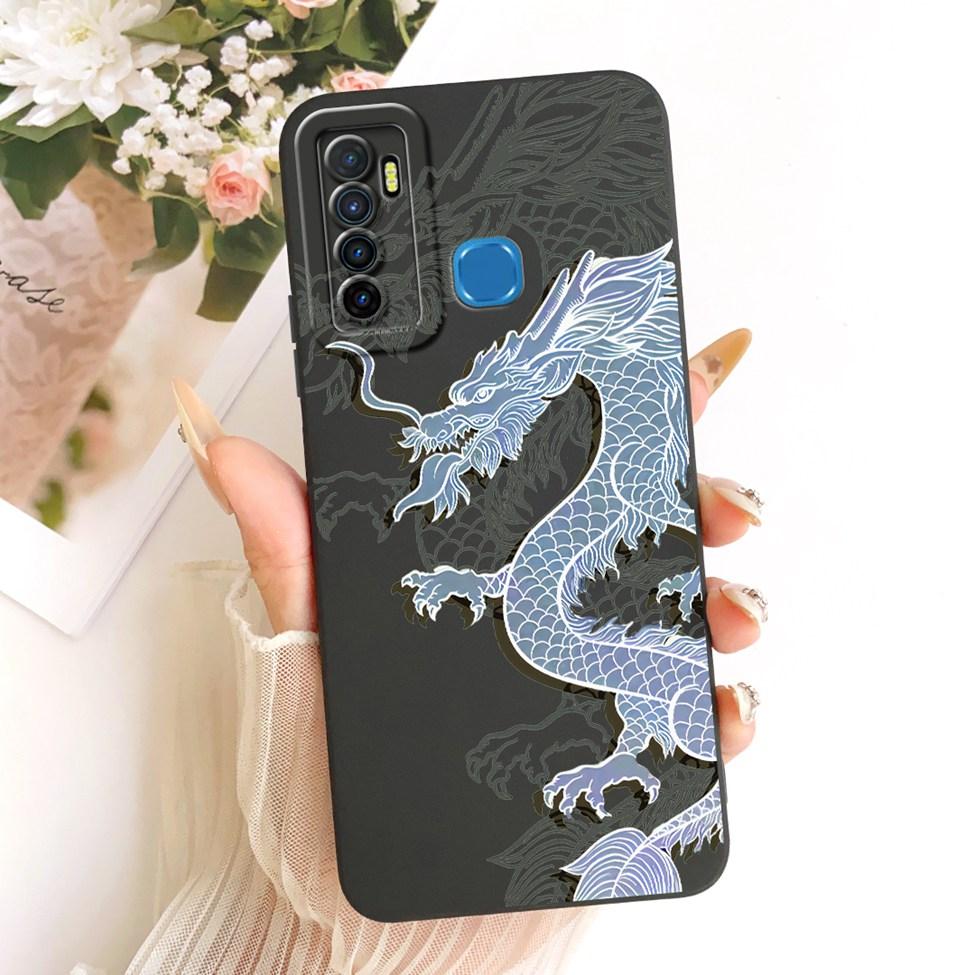 Casing For Infinix Hot 9 X655 X655C Phone Case For Infinix Hot 9 Pro X655F Cover Fashion Cartoon Cute Funny Painted Silicone