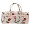 Tulip Flower Women's Hand Luggage DIY Knitting Needles Storage Bag Ladies Travel Bags  Men