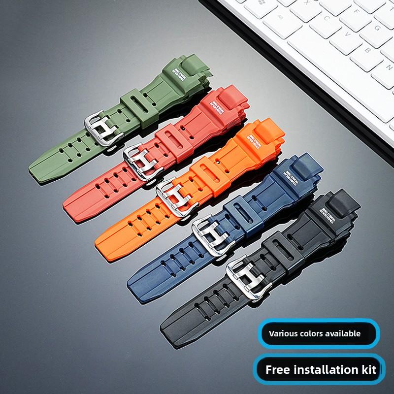 Upgraded Silicone Watchband For Casio G-Shock GA-1000/1100/G-1400/GW-A1000 GW4000 G-1400 strap mens Sport Waterproof watch chain