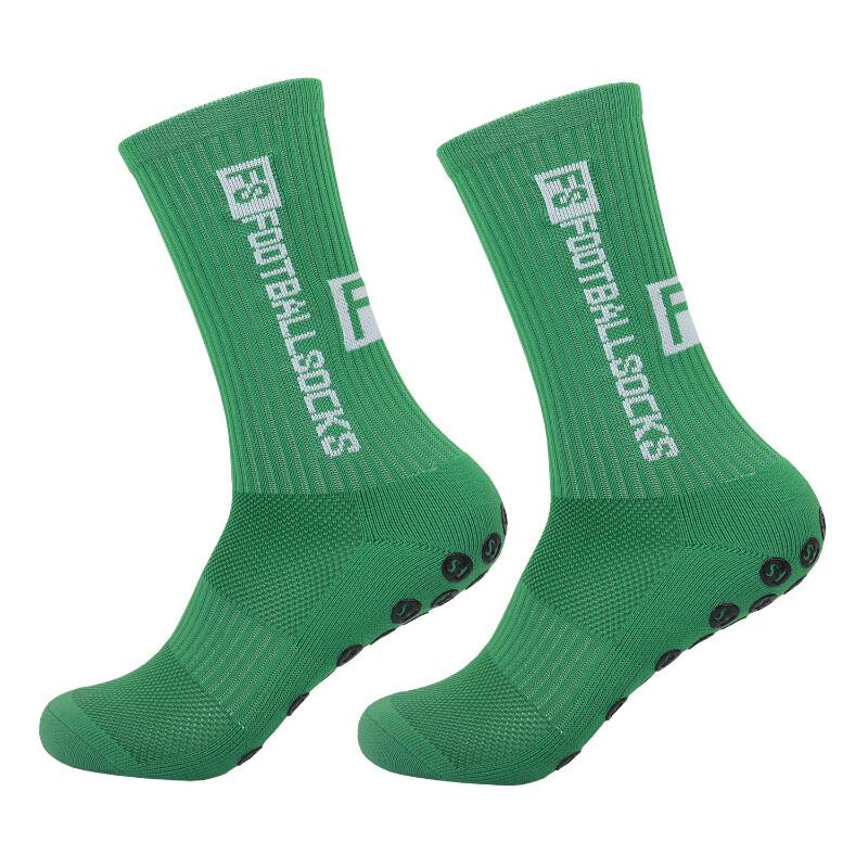WEZHO Anti-Slip Thick Terry Football Socks