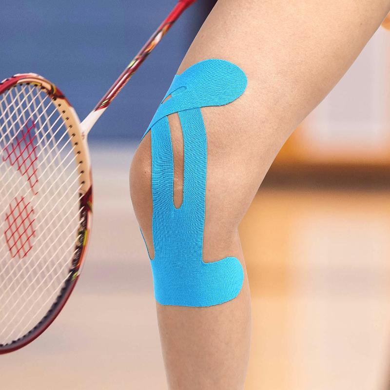 1/5 Stück Wasserdichtes Elastisches Atmungsaktives Sporttape Sportbandage Vorgeschnittenes Kinesio-Tape Für Knie