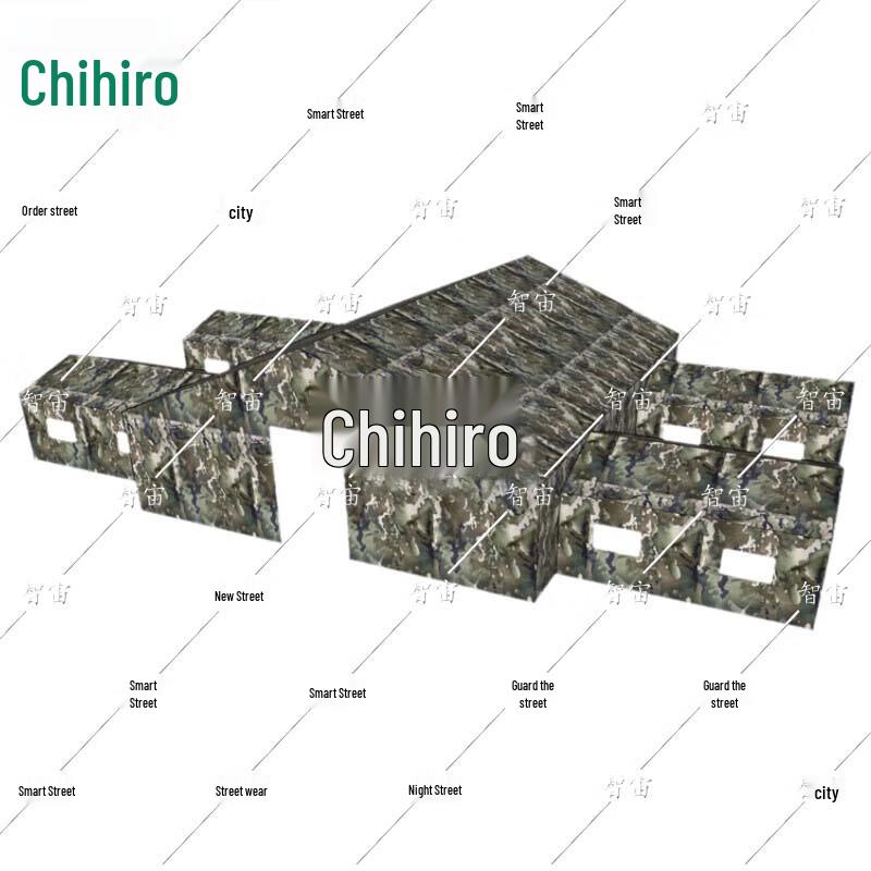 

Large Cotton Camouflage Command Tent