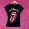 The Rolling Stones Hot Lips Logo Women’s Rock Band Top M