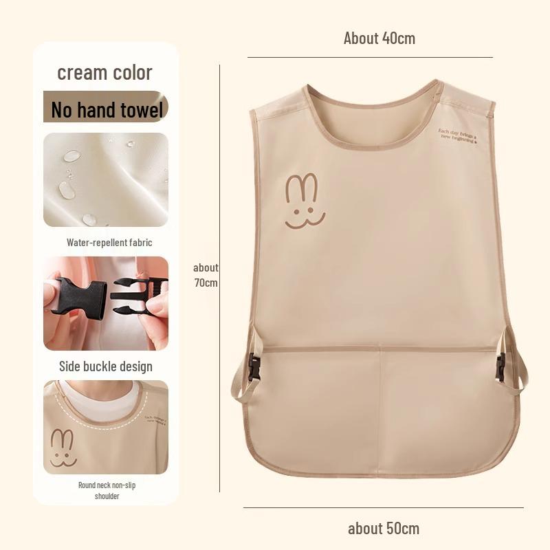 Wasserdichte, Ölbeständige Ärmellose Küchenschürze - Leicht zu Reinigen und Hochwertiges Design