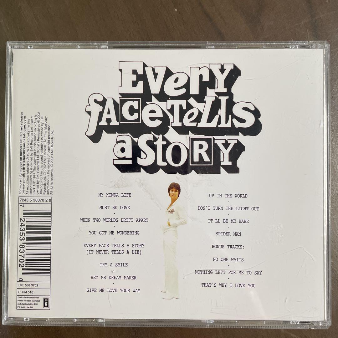 AOR CD cliff richard⑤ USED] AOR CD Cliff Richard /Every Face Tells – buy the best