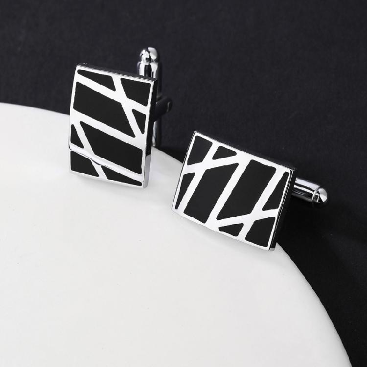 Sophisticated French Design Copper Cufflinks Nonslip Formal Attire Accessories Ergonomic Mechanism For Groomsmen