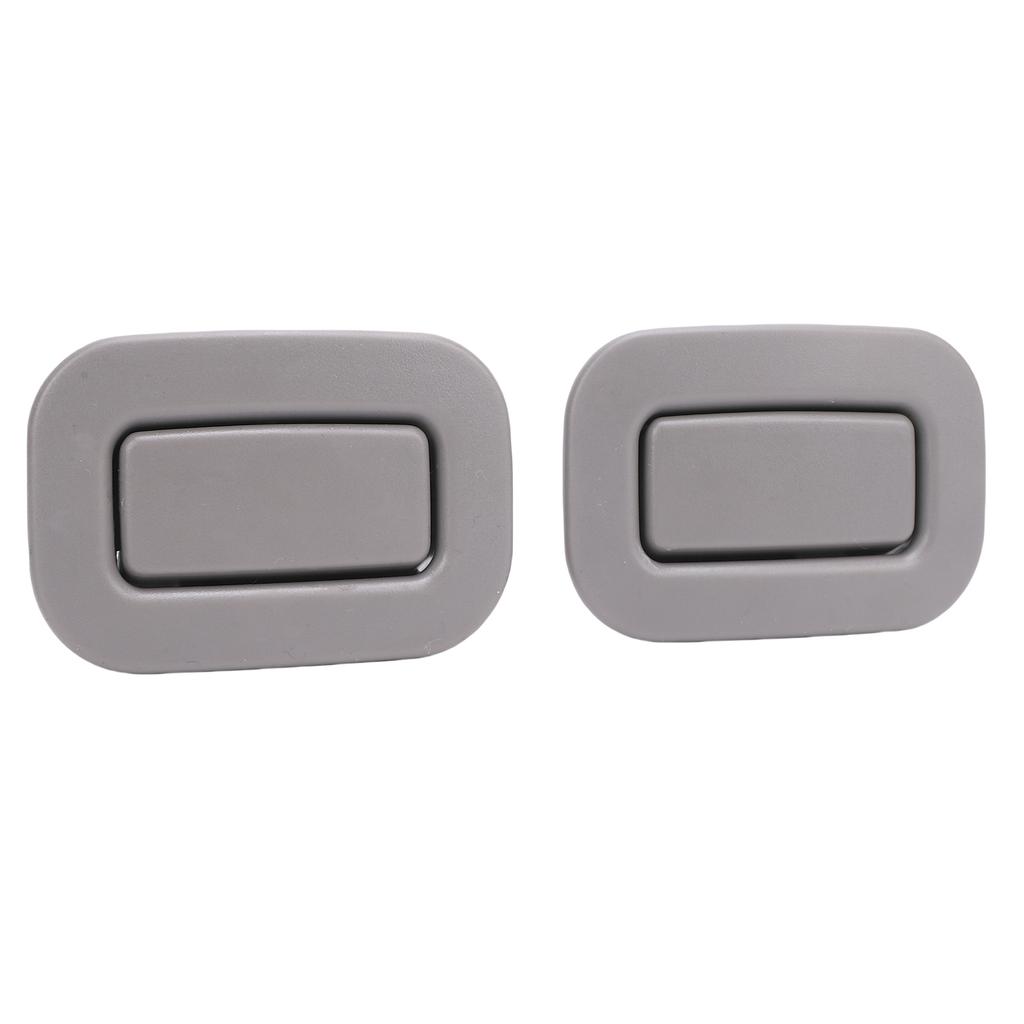 1 Pair Rear Seat Recliner Button Left Right Grey 64328AG011 Wearproof Seat Holder Recliner Adjust