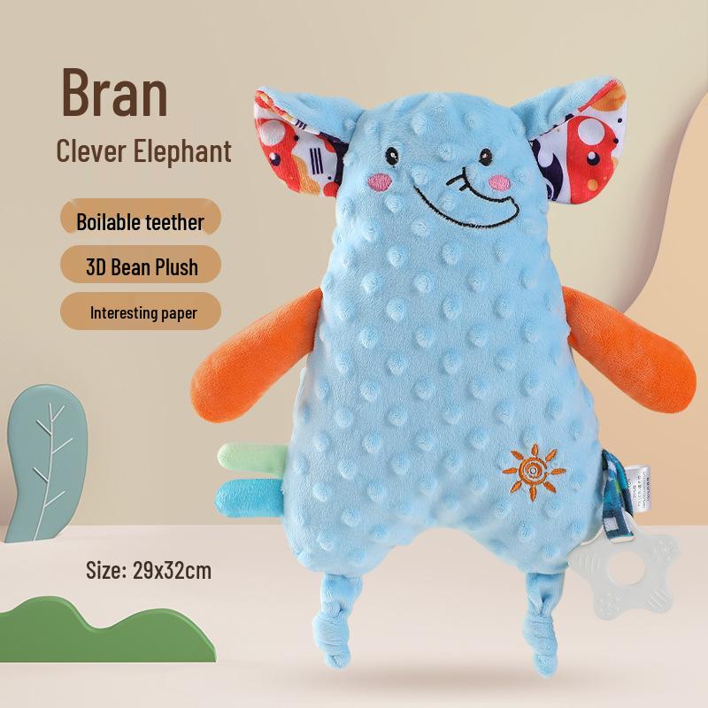 Washable Tear-Proof Crinkle Paper Toy for Infants - Soothing Tissue Box & Cloth Book