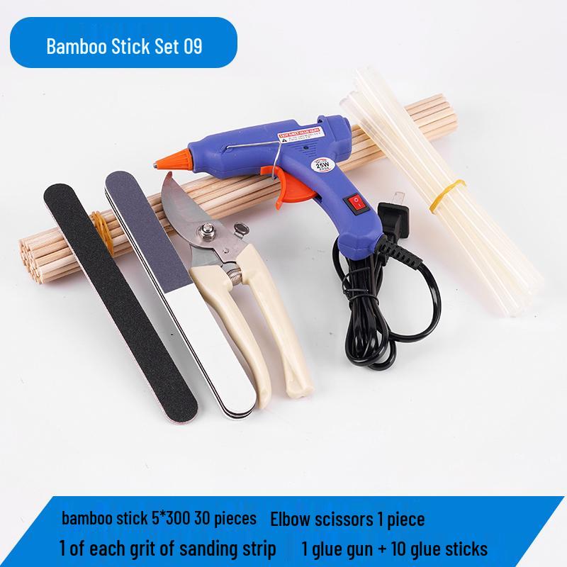 Bamboo and Wooden Craft Sticks: DIY Model Strips and Slices