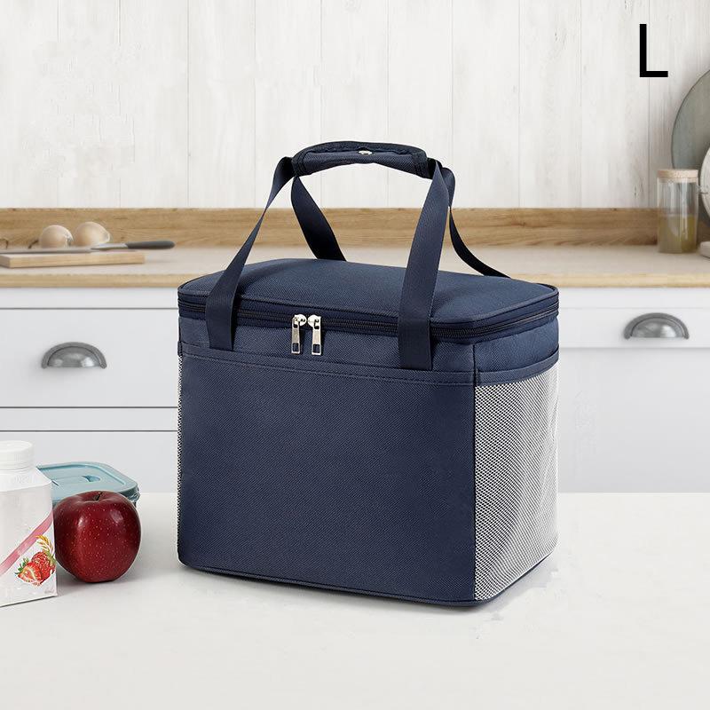 Outdoor Camping Picnic Bag Portable Lunch Bag Food Thermal Insulated Box Food Storage Bags Bento Pouch Dinner Container Handbag
