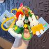 New Kawaii Miffy Rabbit Keychain Cartoon Couple Backpack Pendant Car Key Accessories Creative Festival Gifts