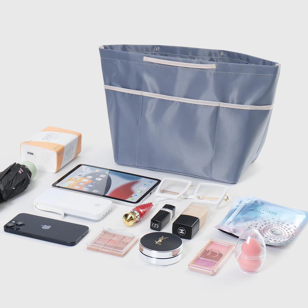 Ultralight Anti-theft Handbag Organizer with Zippered Inner Lining and Cosmetic Support