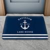 Welcome Aboaro Your Boat Name Since Floor Mat Personalized Nautical Rug Door Mat Entrance Carpet for Bathroom Welcome Mat