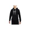 Nike Pattern Embroidered Hoodie Men Hoodies Black FN7381-010