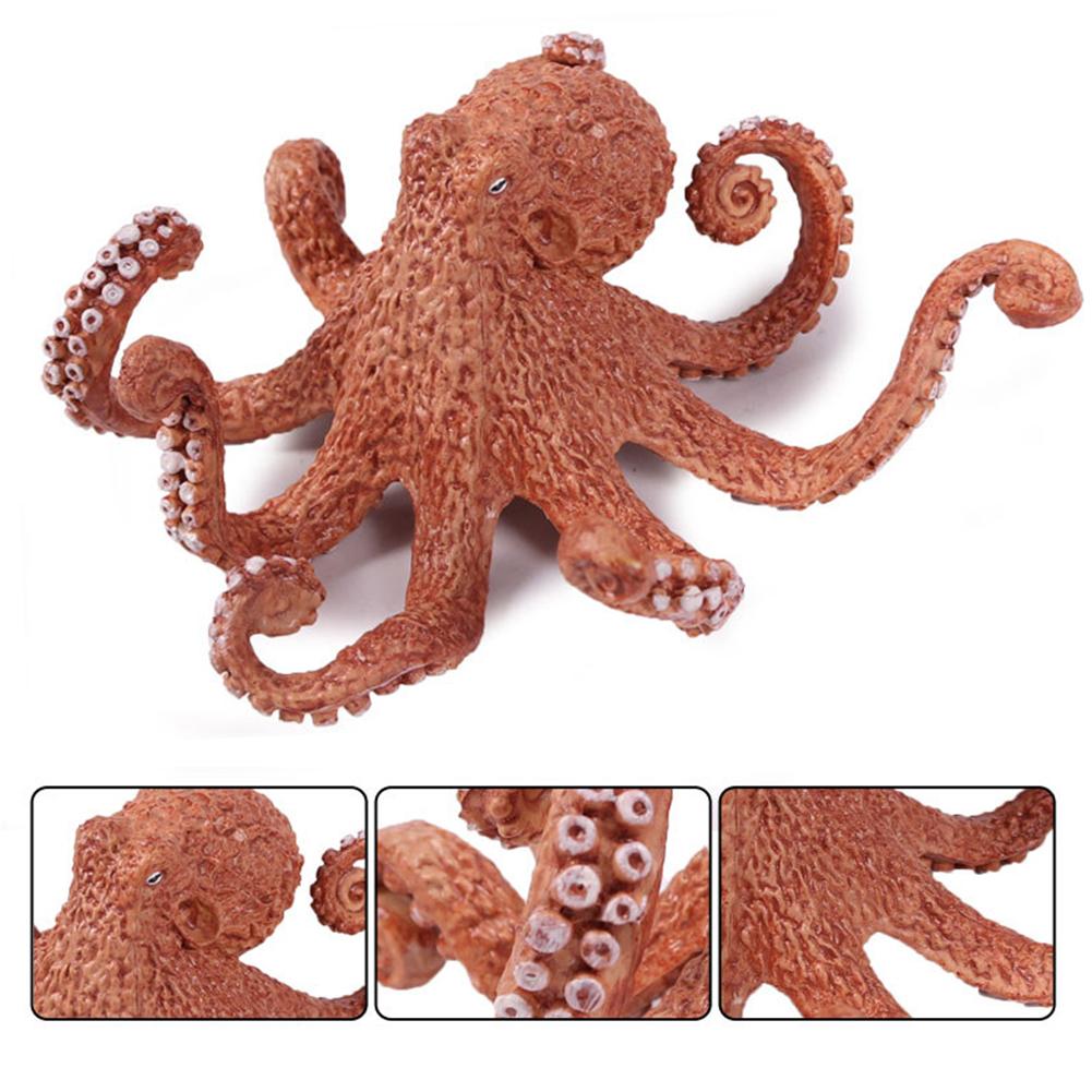 3.7inch North America Octopus Ocean Sea Life Figurine Toy Figures 14768 For Home Decoration