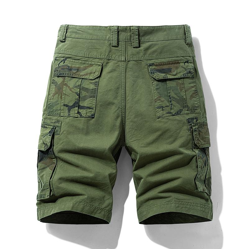 JAYSCE Pánské módní šortky Bavlna Ležérní Léto Pracovní Combat Kalhoty Klasické krátké Oversized Cargo Kalhoty Letní plážové kalhoty