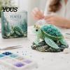 Interactive Bead Making Set Mythical Ocean DIY Kit for Beginners, 3D Beaded Animal with Instructions, Beginner Unique Sea Designs Beads