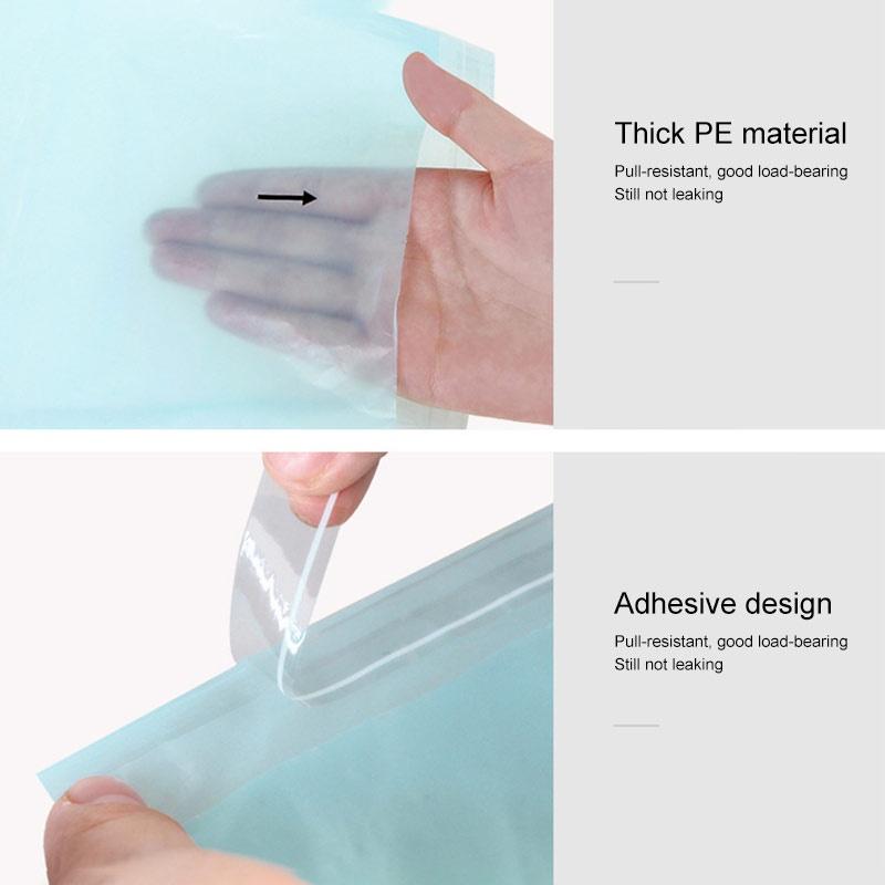50pcs Car Trash Bag Disposable Self-Adhesive Car Biodegradable Trash Rubbish Holder Garbage Storage Bag Vomit Bags Car Trash Bin