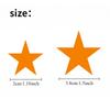 100pcs Luminous Stars Decorative Wall Stickers Bedroom Diy Pentagram Fluorescent Stickers for Bedroom Ceiling Home Decoration