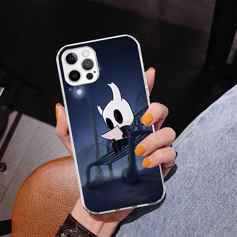 Hollow Knight Cartoon Phone Case For iPhone 17 Air 16 Pro Max 16E 15 + 14 Plus 11 12 13 Mini 7 8 SE Gift Print Cover Fundas 17 A
