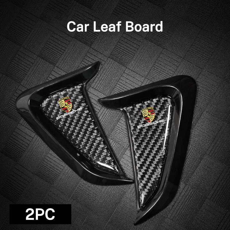 Auto Kotflügel Seitenlüftung Lufteinlass Loch Gitter Aufkleber Auto Zubehör Für Porsche 911 718 Taycan Panamera Cayenne Macan Cayman