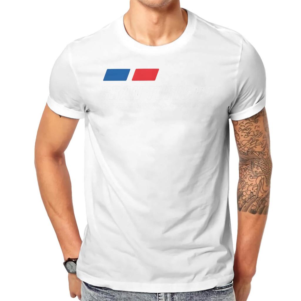 2025 New Gran Turismo Game Classic Tshirt Homme Men's Clothing Cotton T Shirt for Men