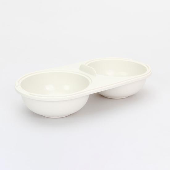 Double-layer Microwave Mini Egg Poacher Steamer Breakfast Cooker Boiler Cup