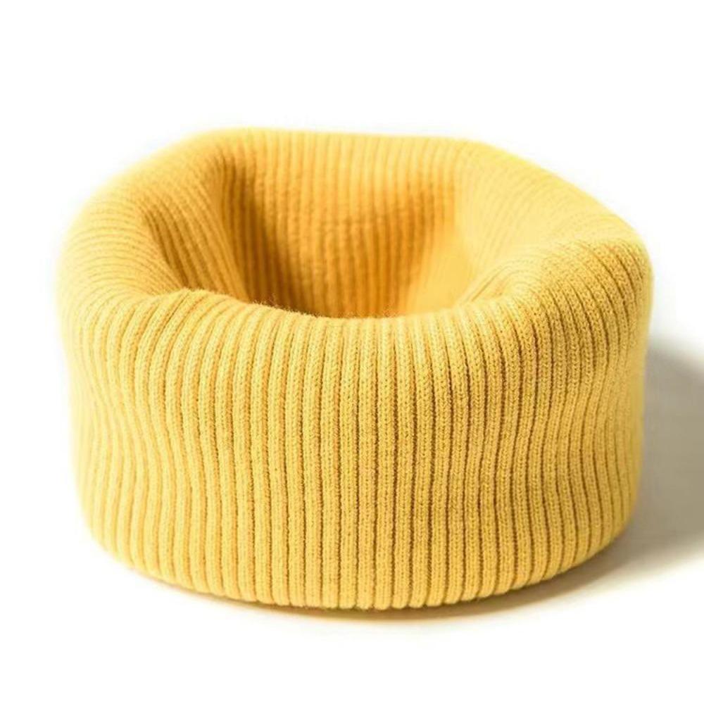 Warm Knitted Ring Scarf Coldproof Thicken Knit Scarf Outdoor Wrap Neck Scarves