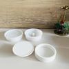 Handmade Candle Holder Molds Concrete Cement Plaster Molds Outdoor Garden Candlestick Silicone Molds Table Decorations