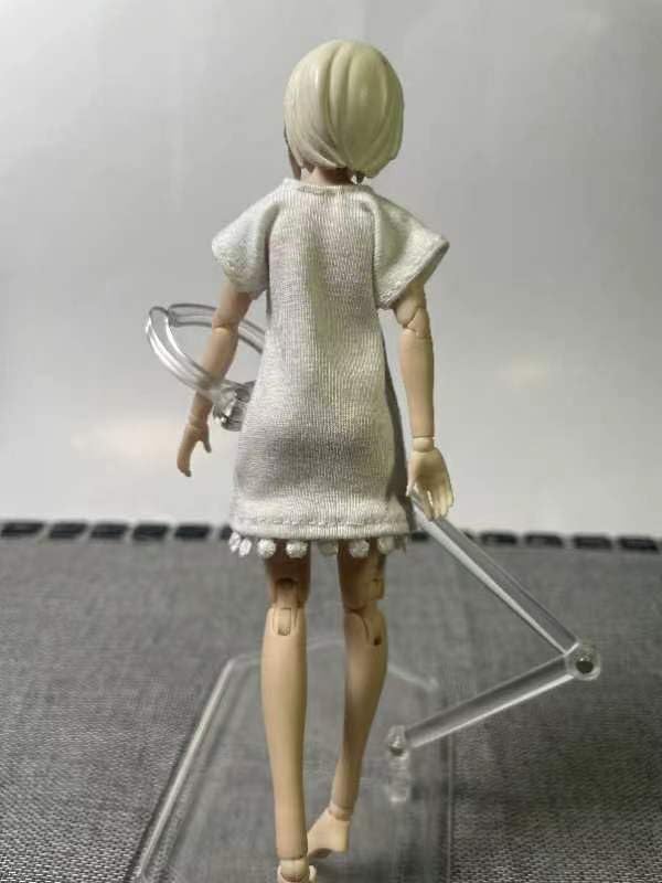 This cute dress is perfect for scale perfect for scale including Mecha Girls and Bishoujo and body not one-piece 1/12 figures. It's 1/12 figures,