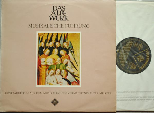 LP Record VARIOUS - Musikalische Führung SAW9477M Telefunken Germany Classical Used