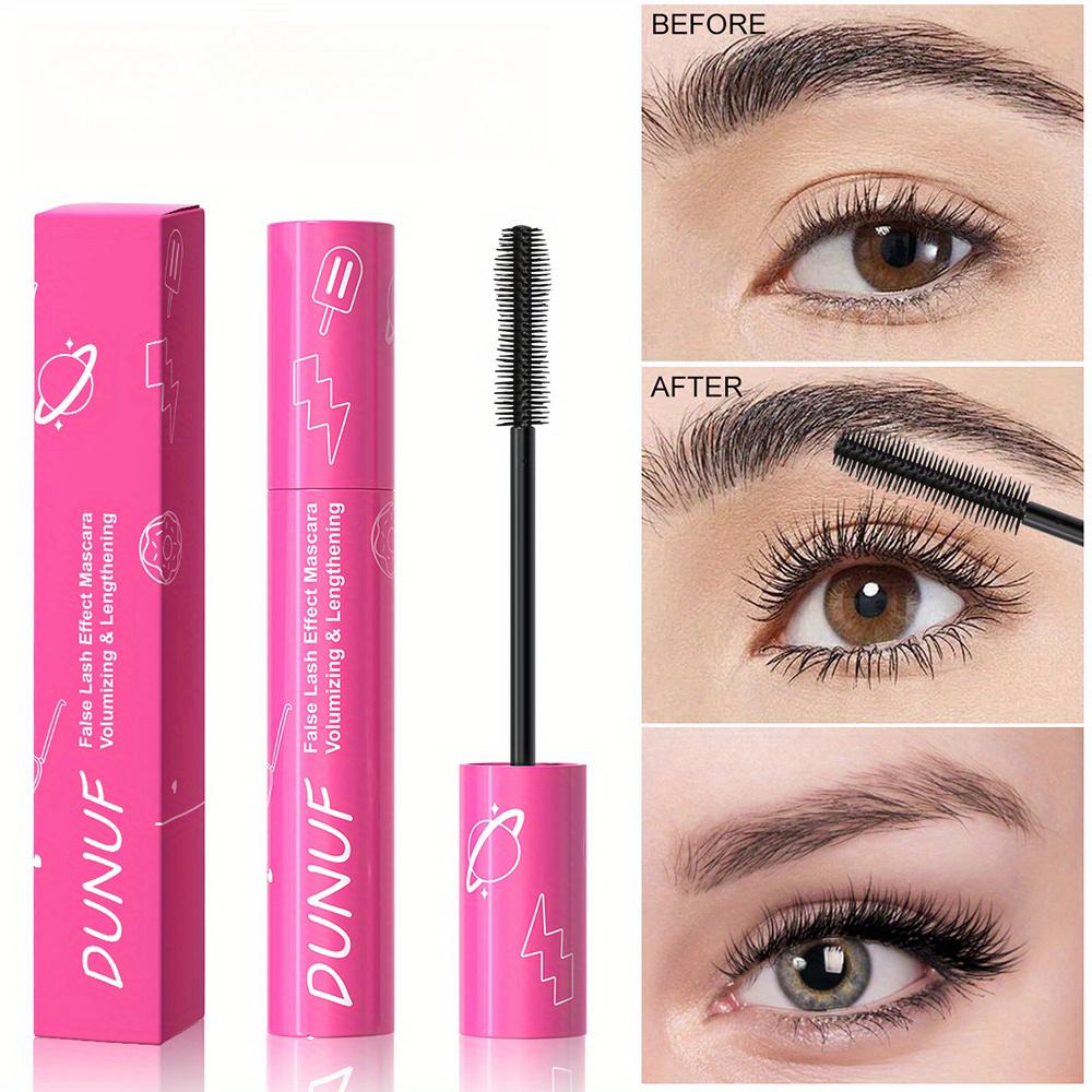 

Waterproof Curly Eye Black Mascara - Plump, Thick & Lasting Black Volume, Non-Smudging & Long-Lasting Formula for Fuller Lashes 1pc